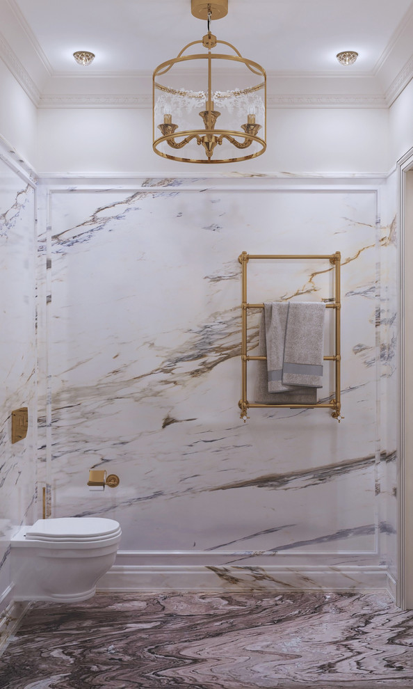 Квартира в стиле современная классика. ЖК Алые паруса.