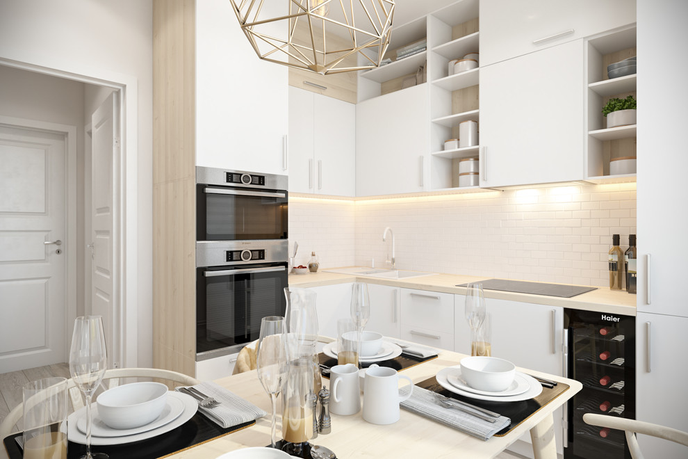 Квартира 60 кв.м на Пресненском валу от Студии дизайна Дарьи Ельниковой.