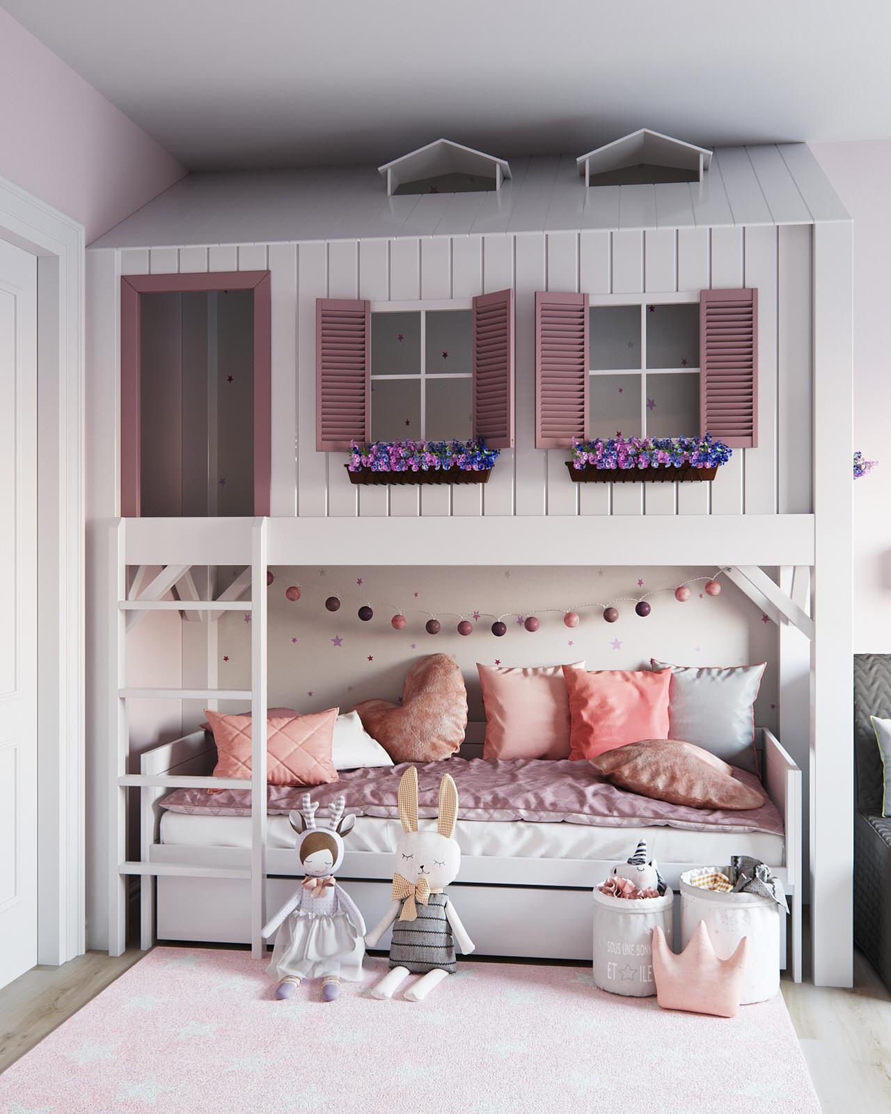 Игровая комната  для девочки