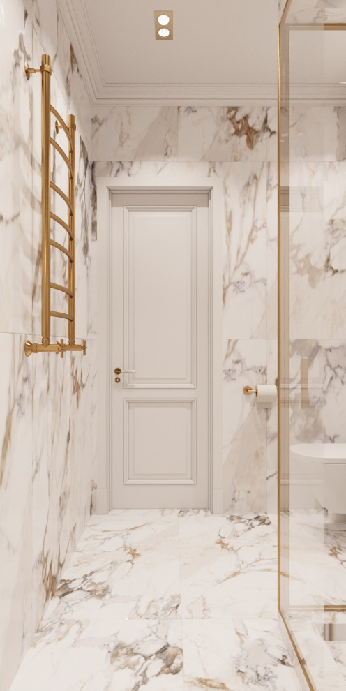 5. Calm classic. Большой санузел