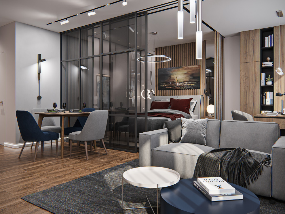 Современная квартира для молодого человека