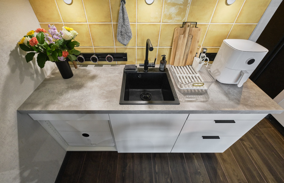 Интерьерная съёмка студии 19 кв.м. на Братиславской (Москва)