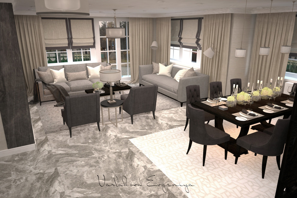 Элегантный интерьер частного дома