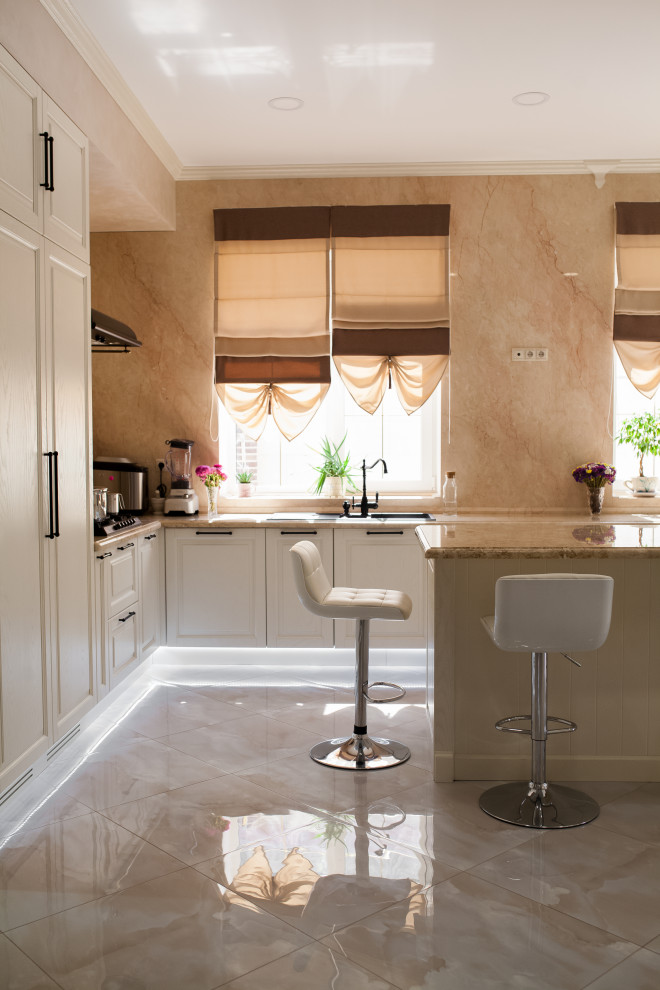 Кухня в светлых оттенкахП