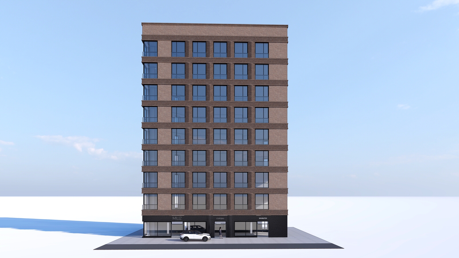 Обложка проекта: Эскизные предложения жилого дома на Серебрянической набережной. Москва