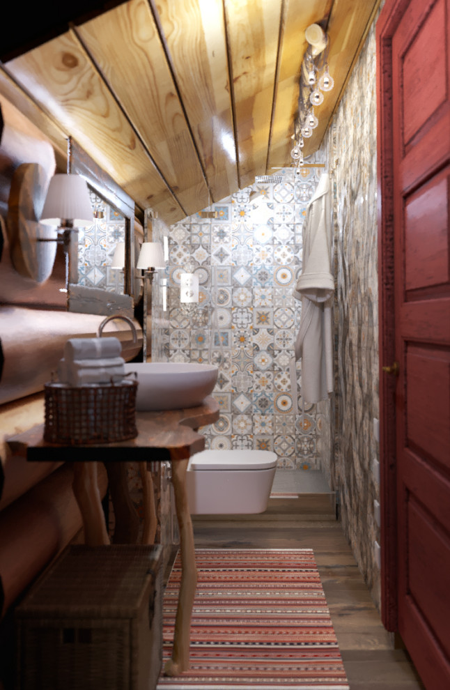 Гостевой деревянный домик, 2 этажа,