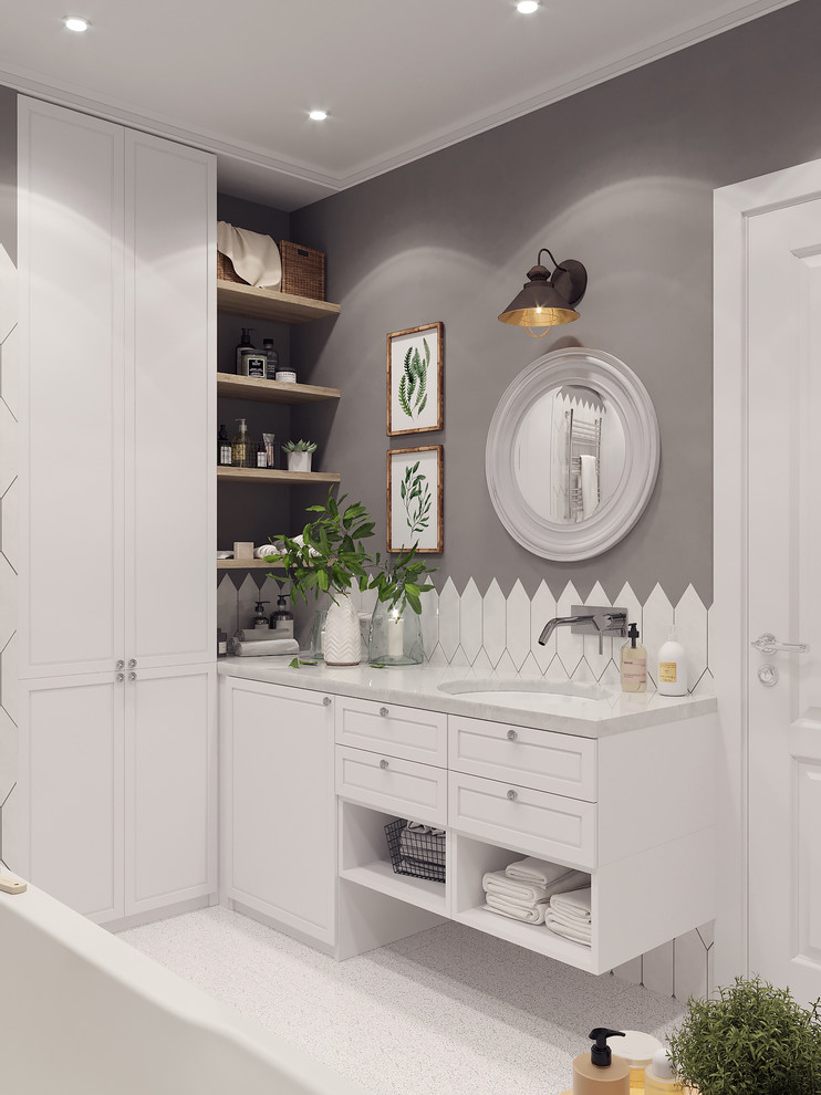 Проект трехкомнатной квартиры в г. Сургут