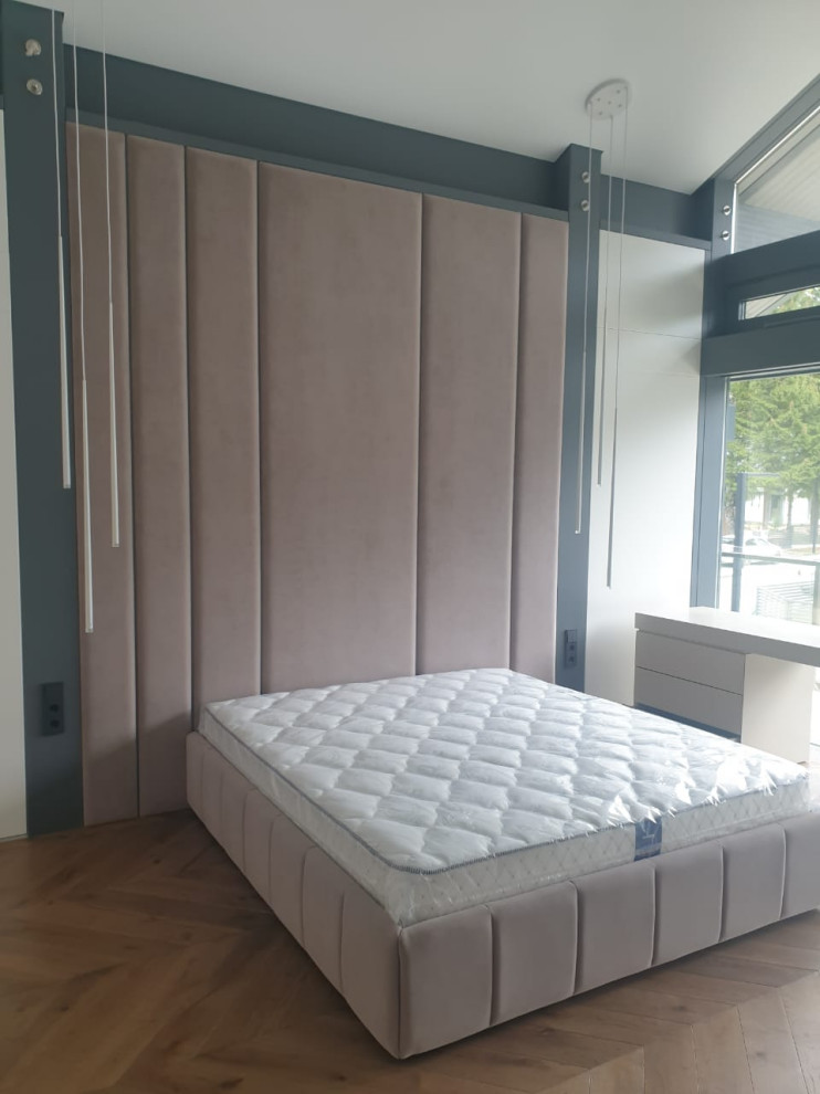 Мягкие стеновые панели в интерьере. Наше производство