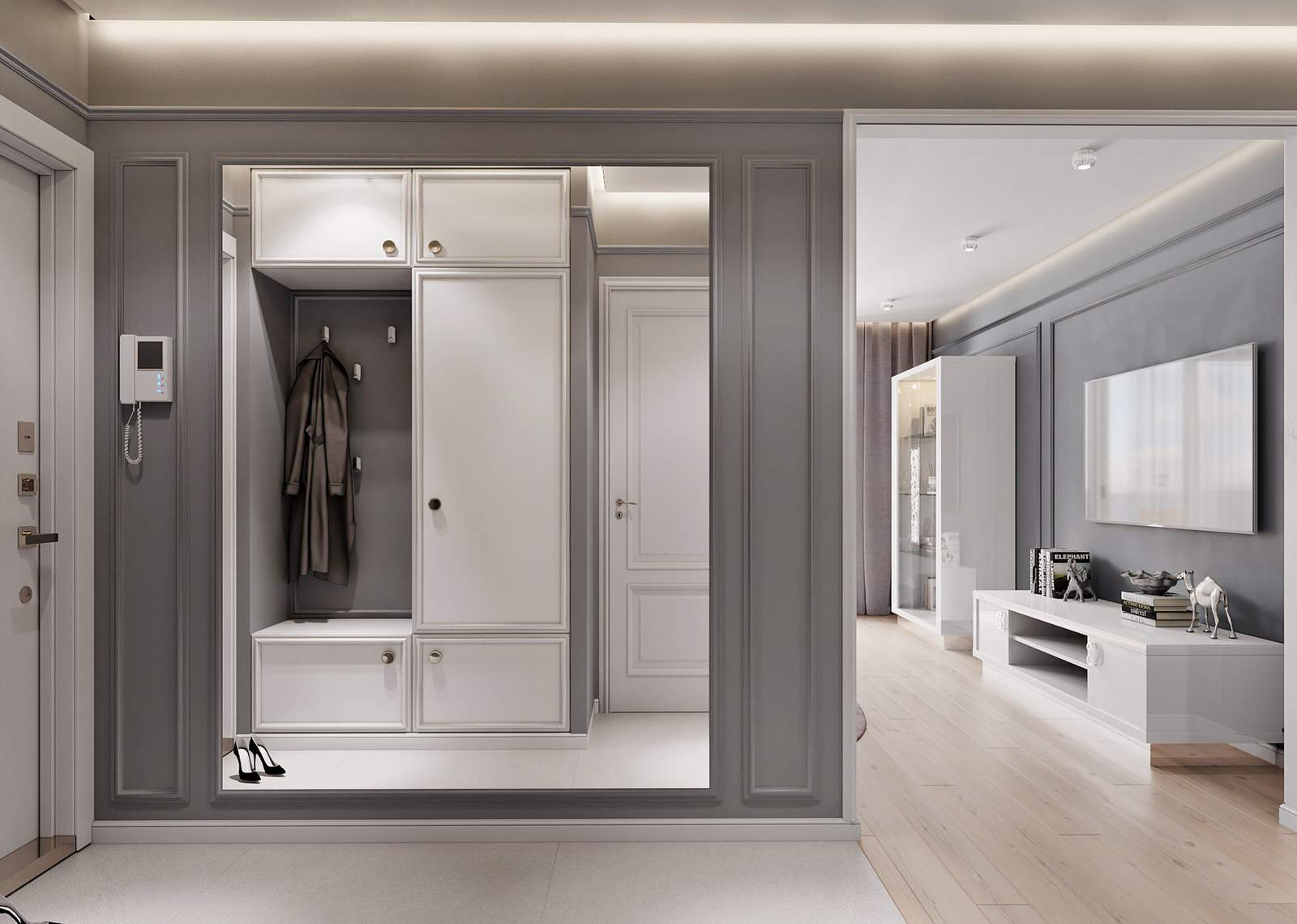 Трехкомнатная квартира 70кв.м