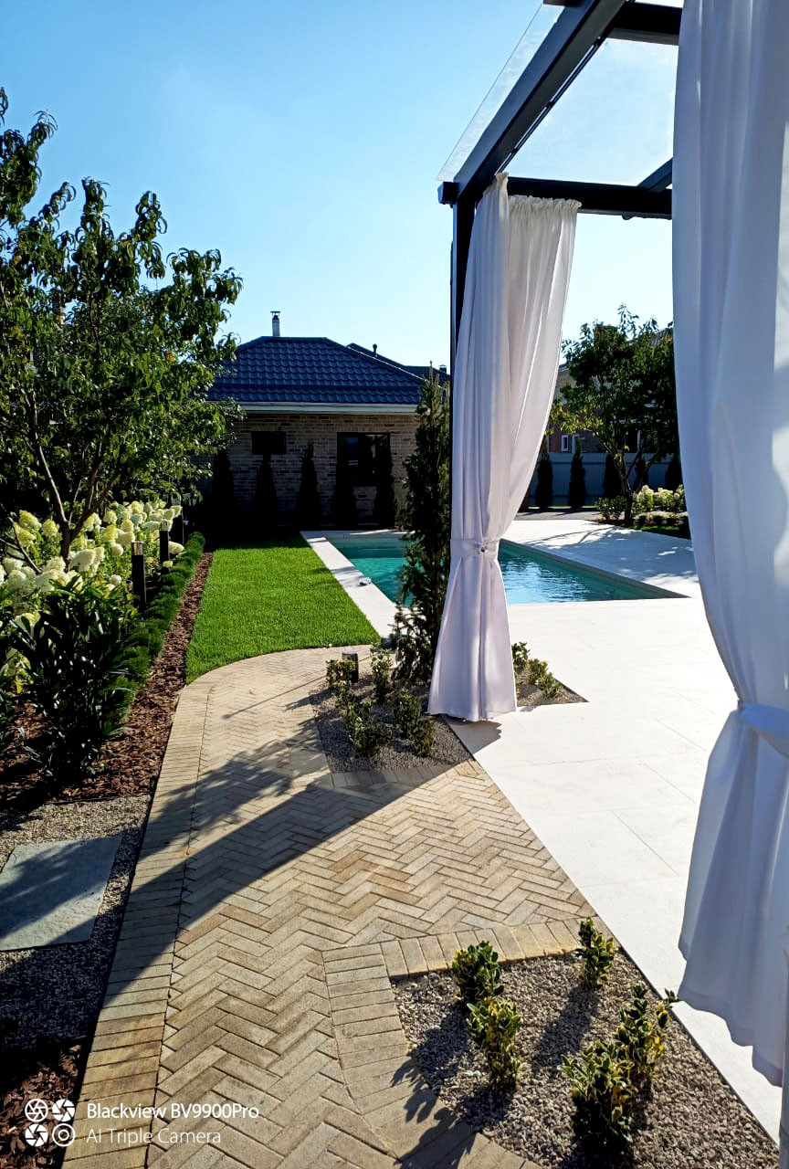 Строительство сада по проекту "Французский завтрак" 10сот., Немецкая деревня