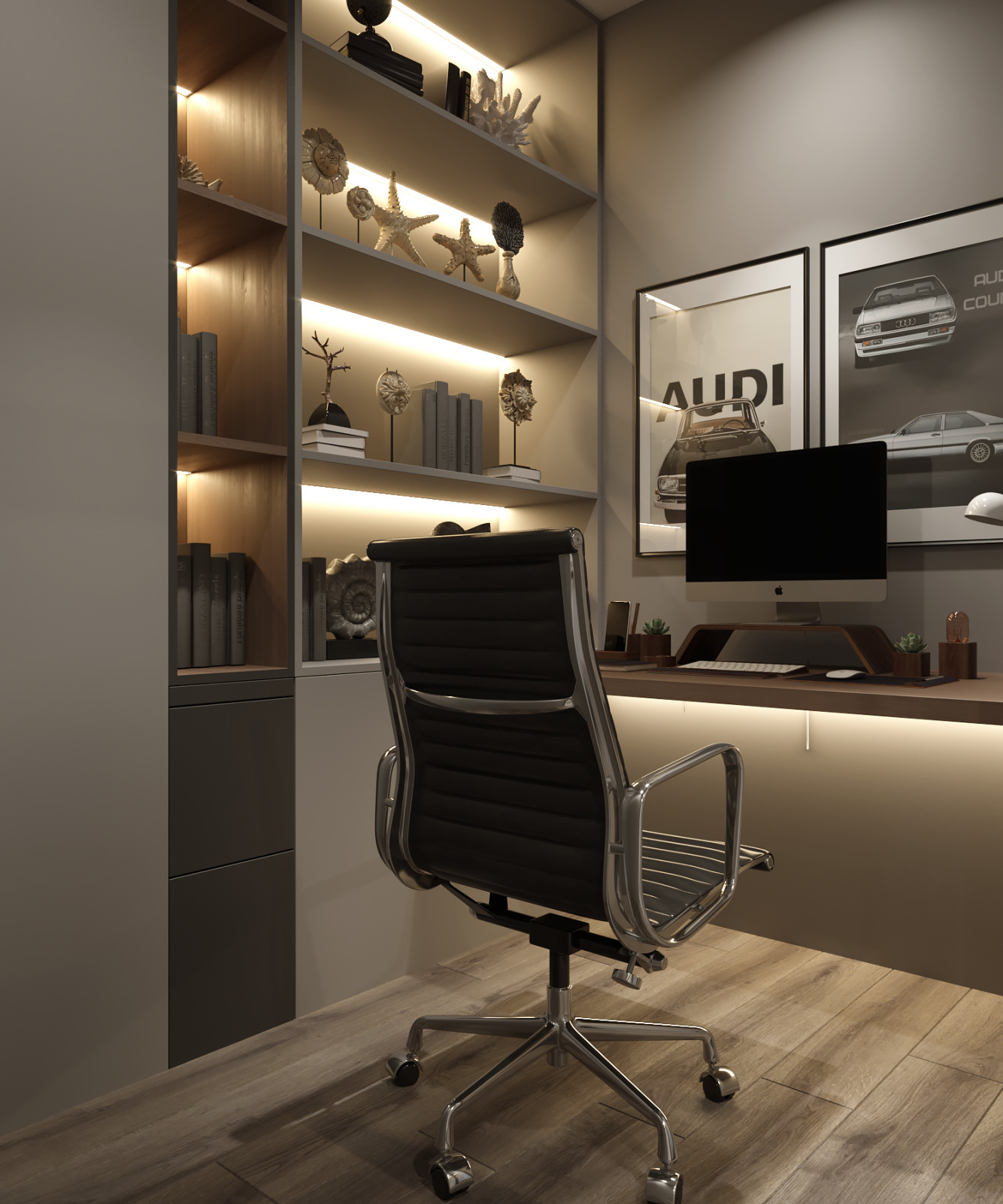 Проект квартиры в Москве 61 м.кв