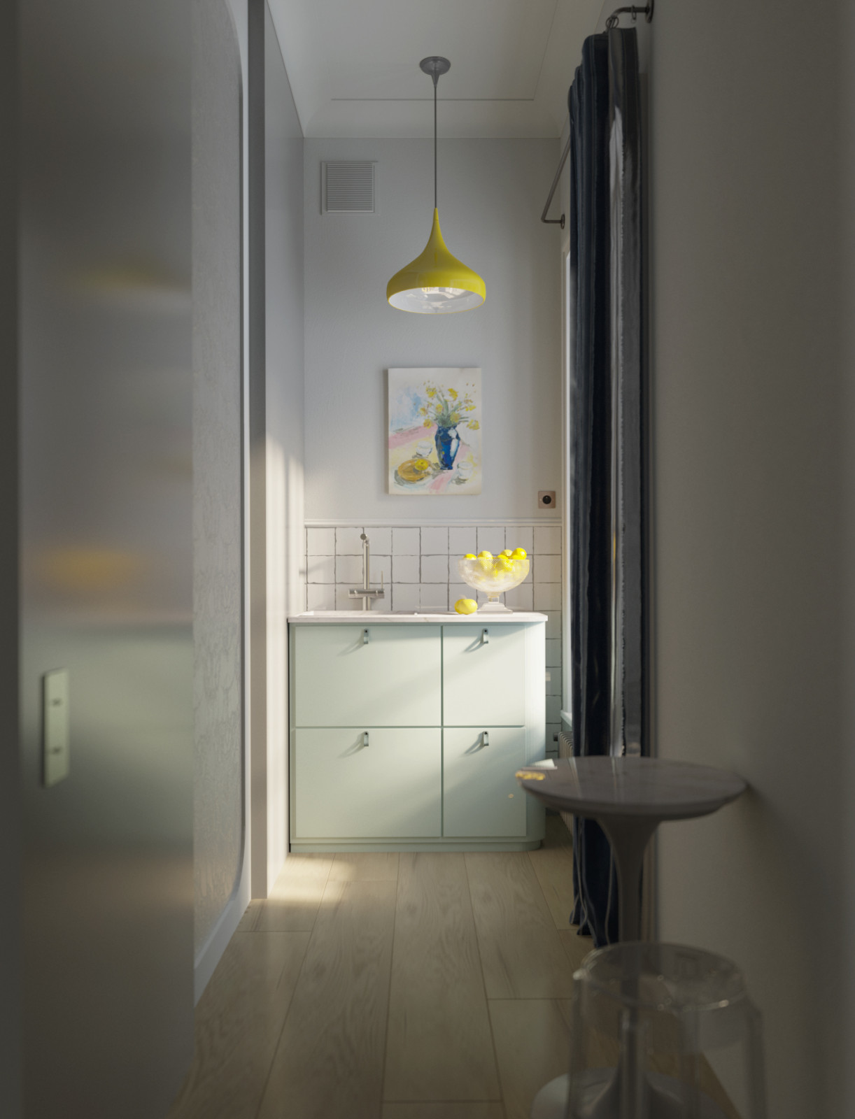 Кухня + кладовая