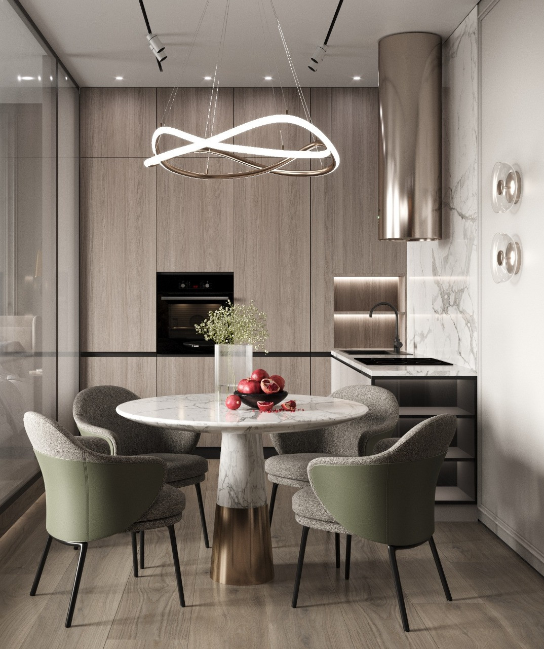 Дизайн квартиры в ЖК "Притяжение"