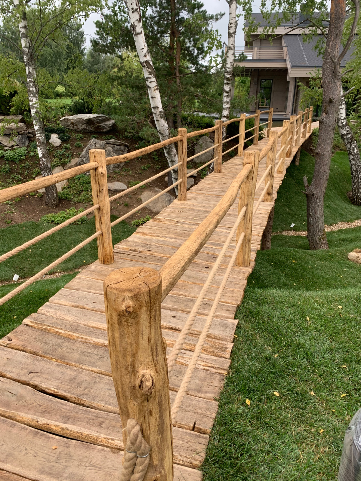 Ландшафт в поселке "Бенилюкс"