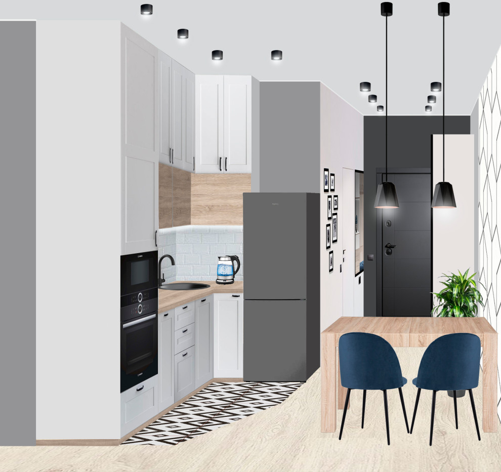 Квартира для отпуска.Эскизный проект