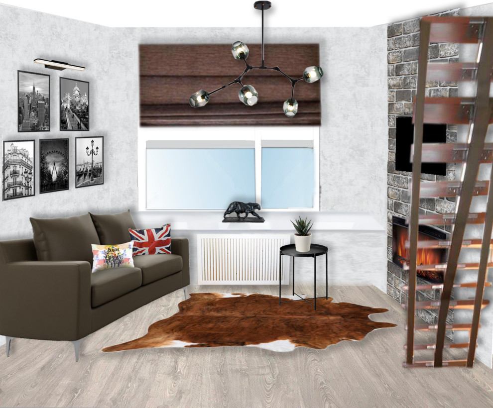 #06 2х этажная квартира в loft