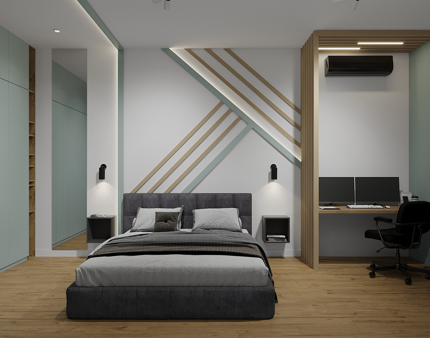 Барабаны и брутальный уют в сталинке