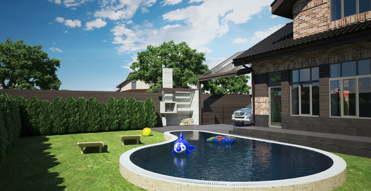 Обложка проекта: Коттедж из кирпича