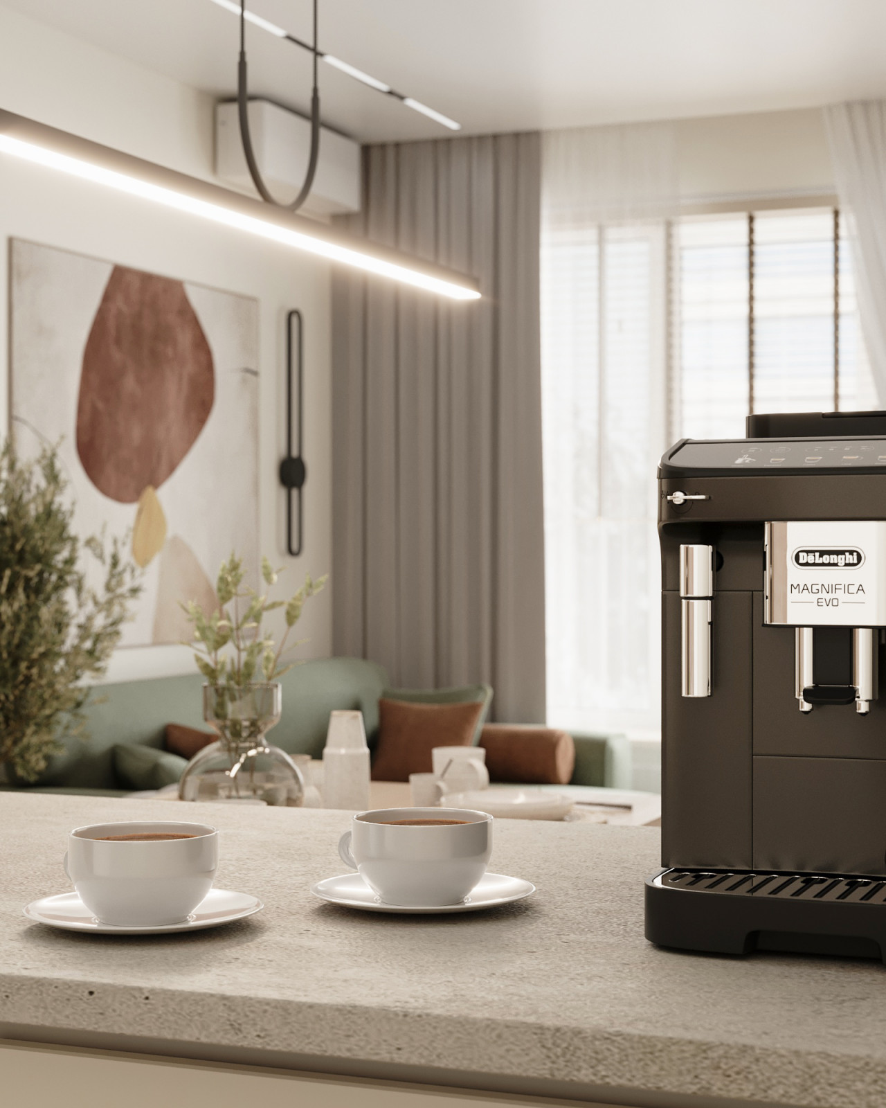 Дизайн-проект квартиры 73м² в ЖК Речной Порт