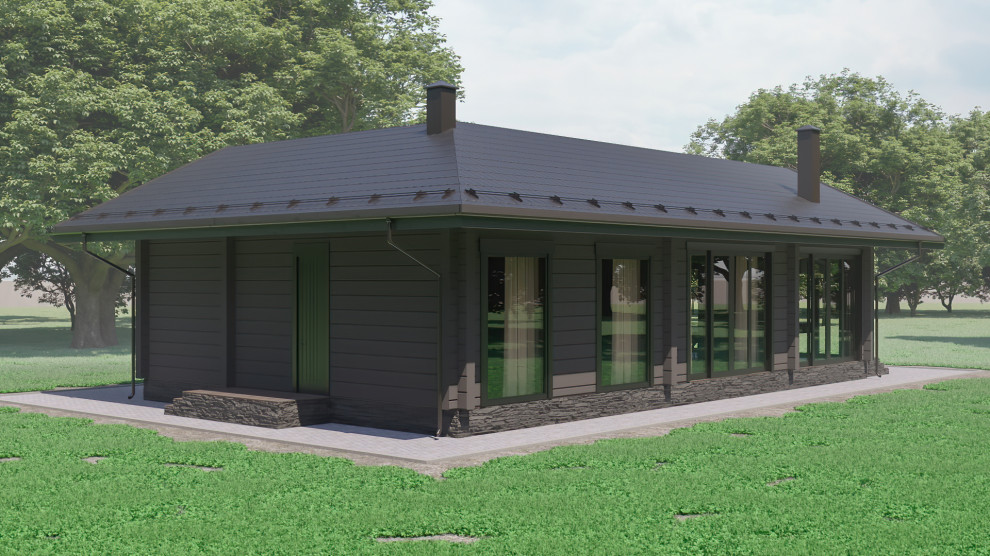 Уютная баня в современном исполнении