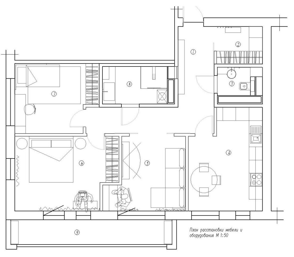 В гостях: Минимализм с акцентами на живопись