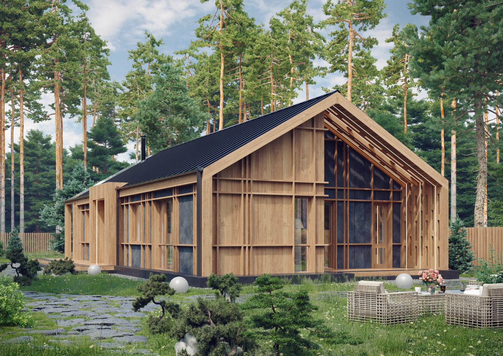 Barn House на Новой Риге