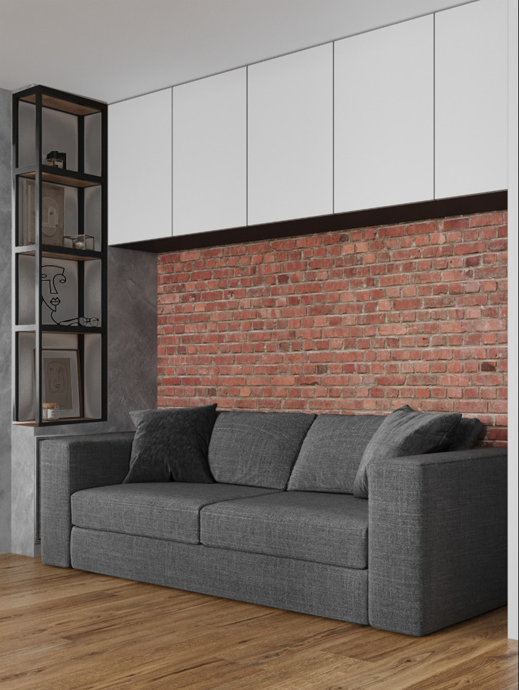 Лофт в однушке 30 кв.м. в Новосибирске