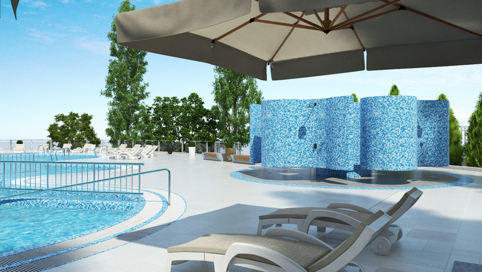 Обложка проекта: Пляжная раздевалка в Сочи.