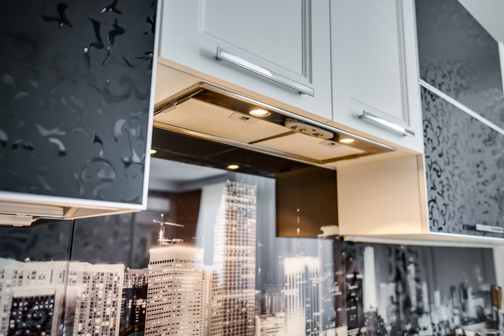 Союз белого и черного в интерьере квартиры