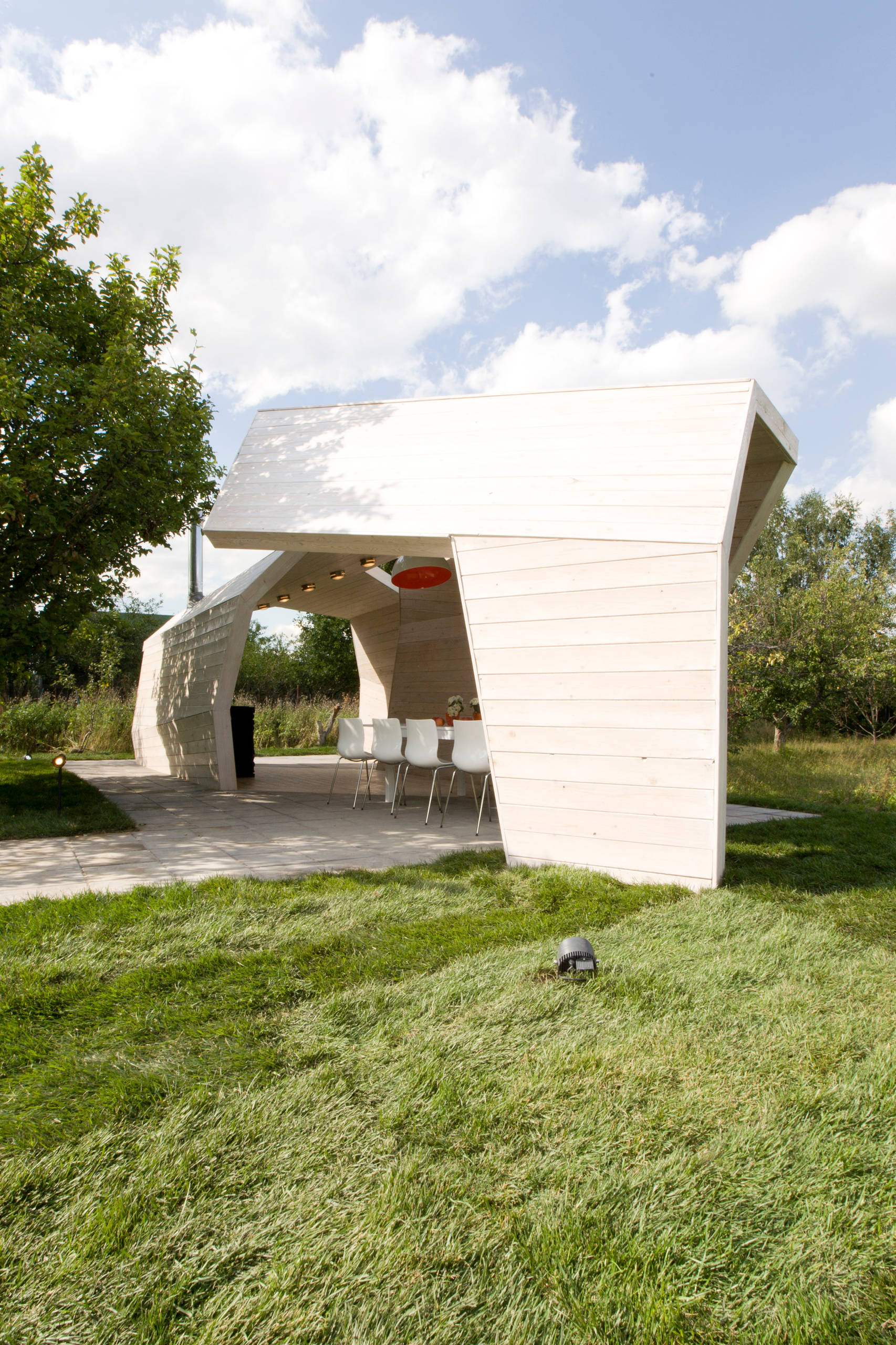 Проект недели: Беседка-волна для капитана