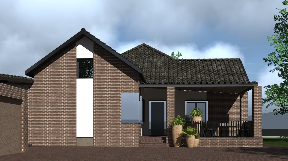 Концепция. Реконструкция фасадов частного дома в г. Тимашевск