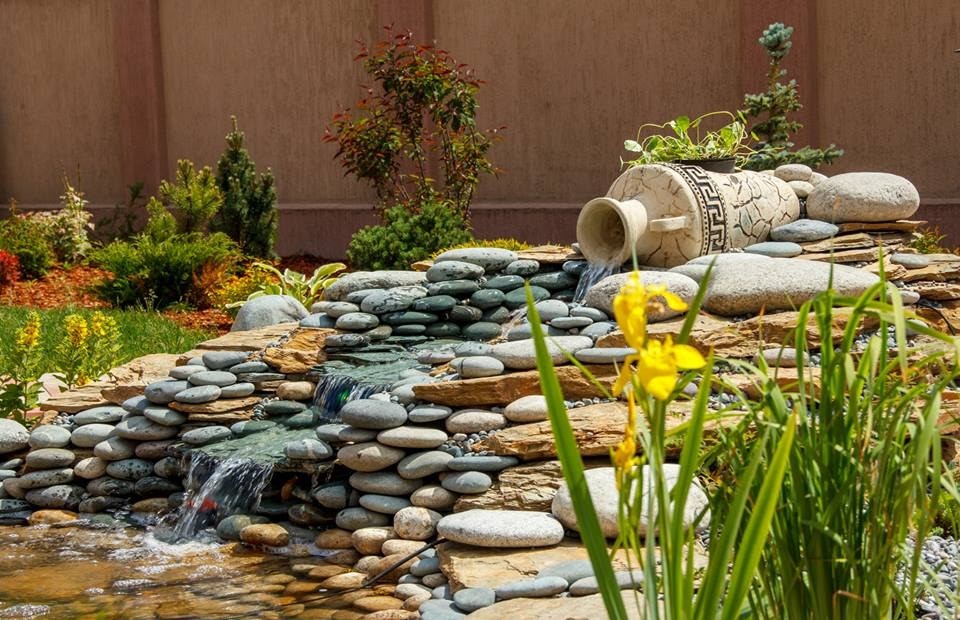 Обложка проекта: Декоративные водоёмы и ручьи