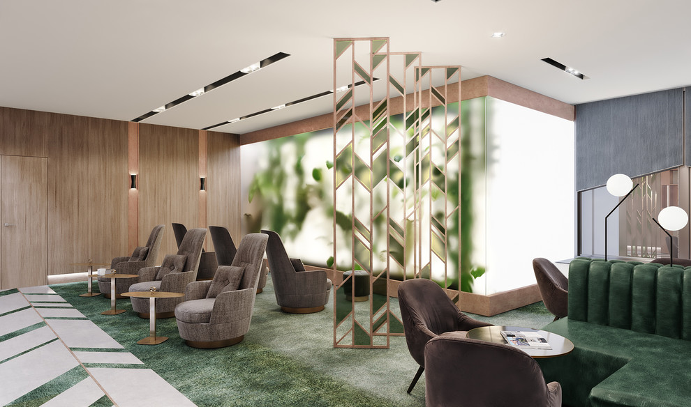 Бизнес-зал для S7 Airlines в Новосибирске