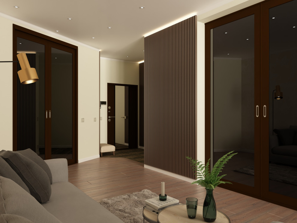 Обложка проекта: Малогабаритная квартира для юной девушки