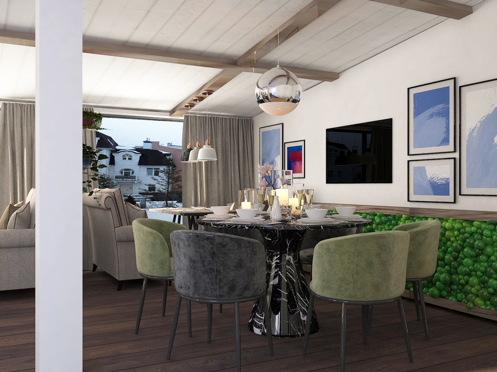 Ресторан в итальянском стиле