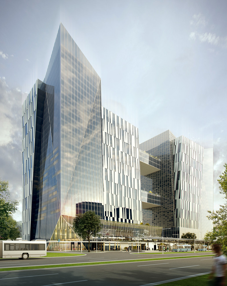 Обложка проекта: Концепция ЖК и ТПУ на Дмитровском шоссе