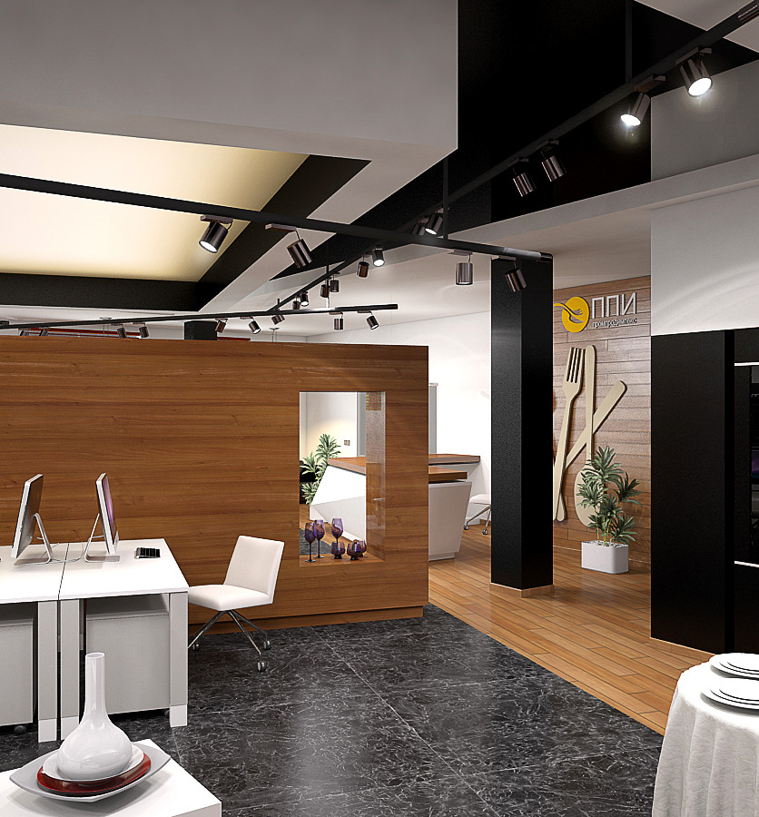 Обложка проекта: Визуализация салона посуды и подарков