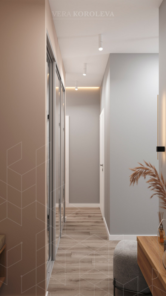 Дизайн-проект двухкомнатной квартиры в современном стиле