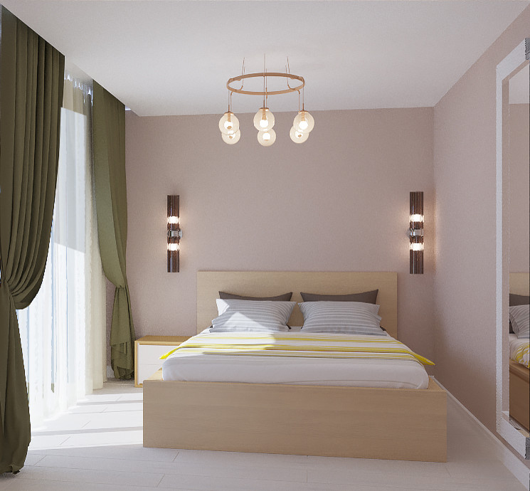 квартира в скандинавском стиле 58 кв.м.