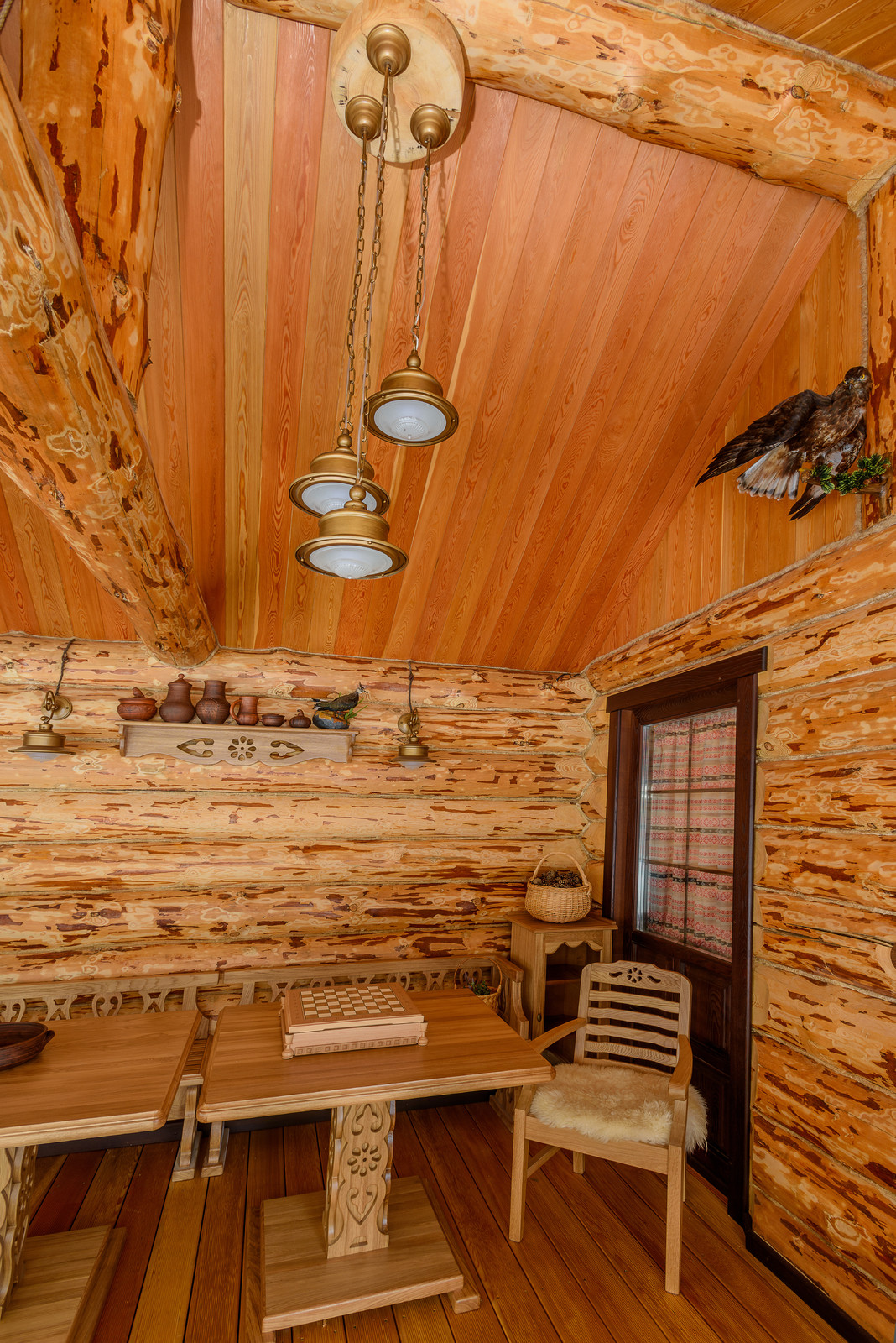 Баня, летняя терраса