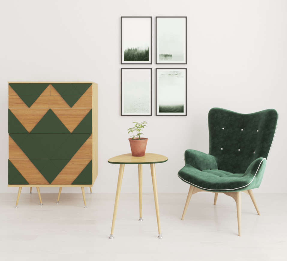 Комоды Woodi Furniture в интерьере