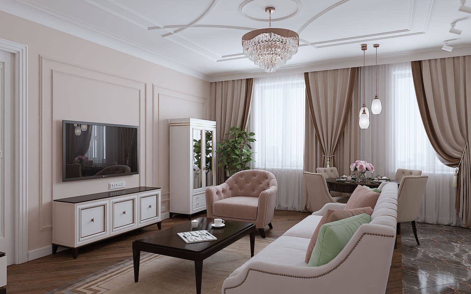 Обложка проекта: Квартира 88м2