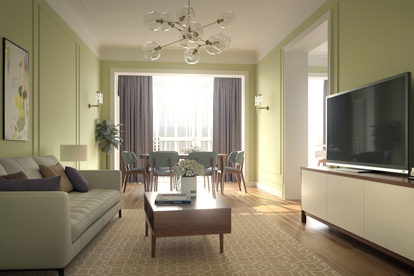 Квартира с панорамным видом