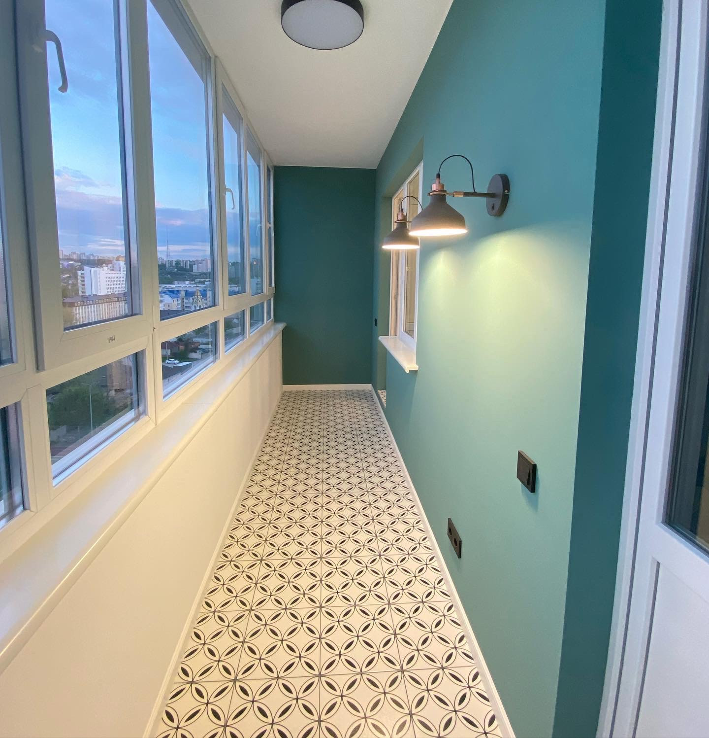 Обложка проекта: Реализованный проект балкона