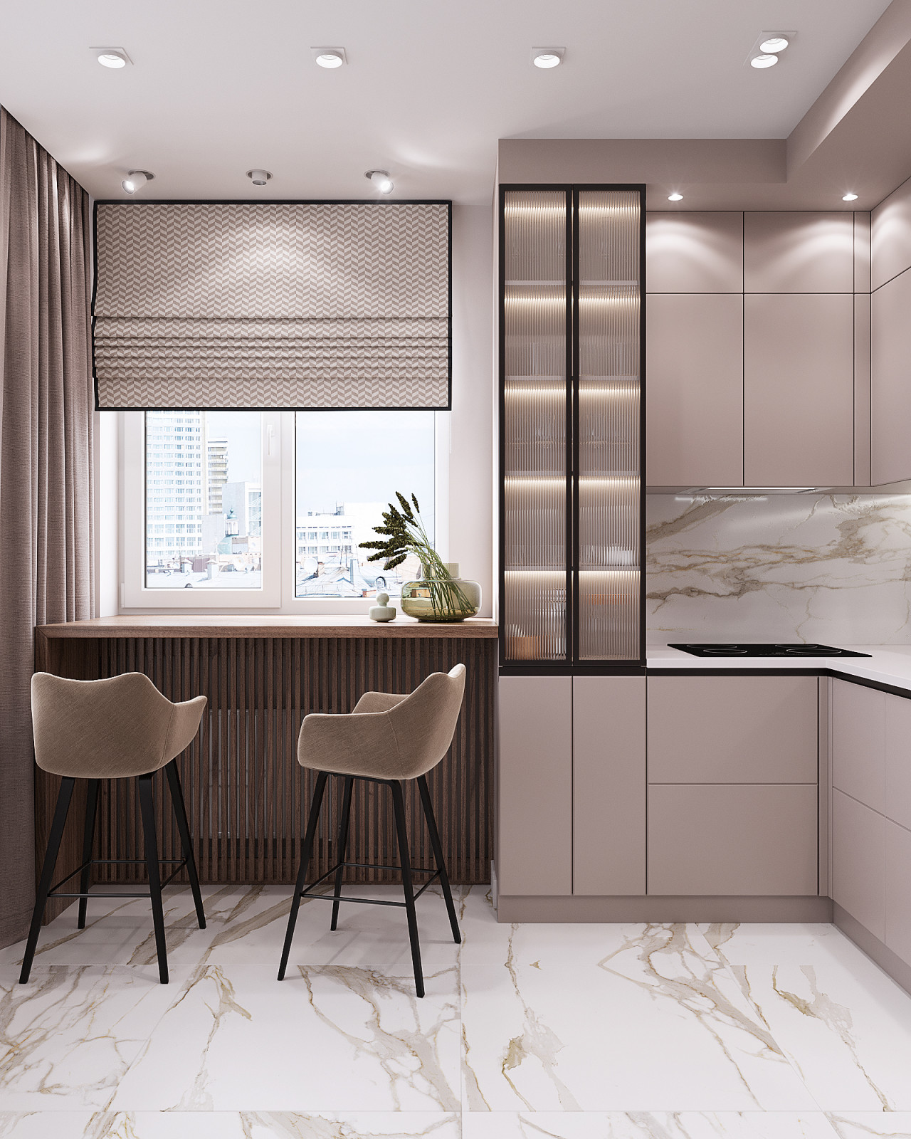 Уютный минимализм /  ЖК "Машков"