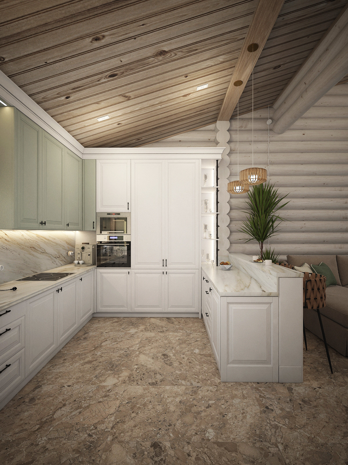 кухня-гостиная