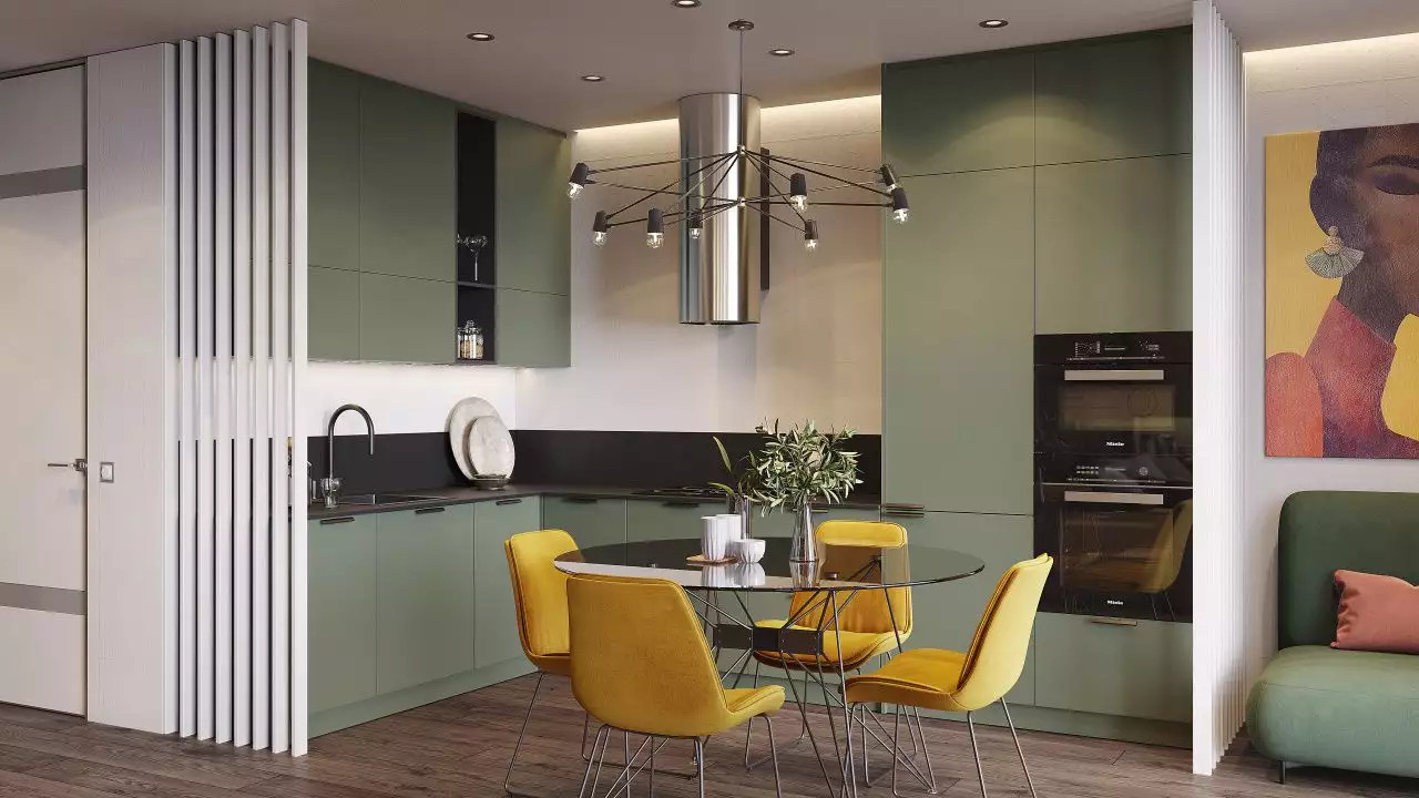 Организация кухонных зон;