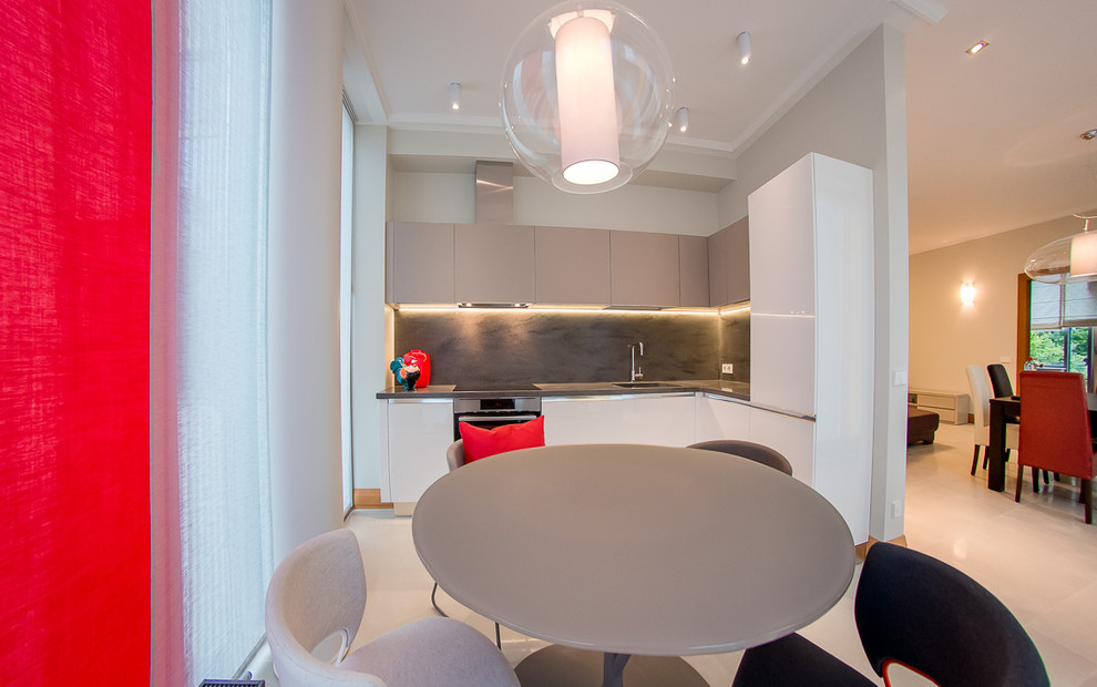 Интерьер квартиры в Юрмале (Дизайнер Наталия Прохорова-Азбукина)