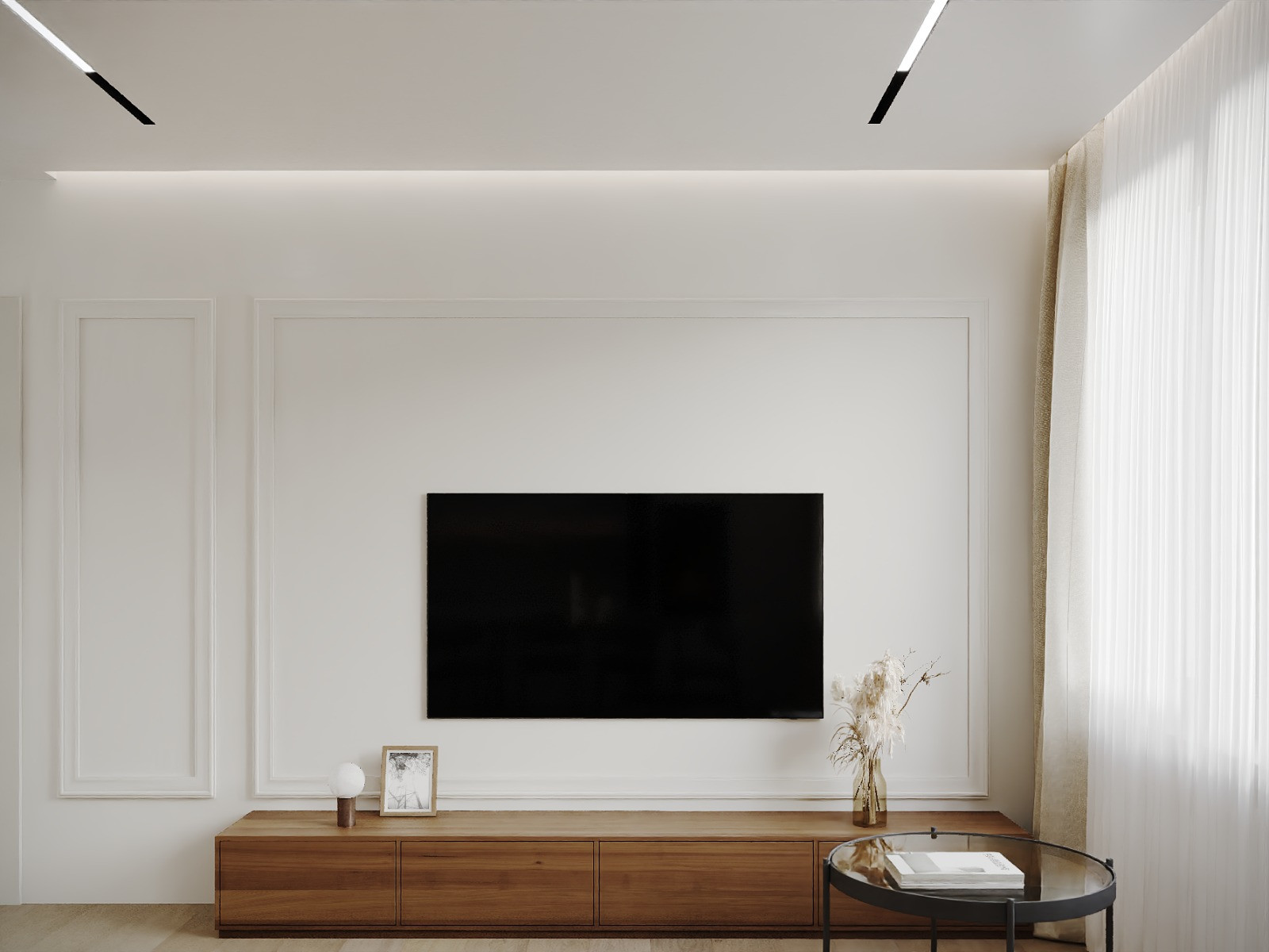 Кухня-гостиная в современном стиле