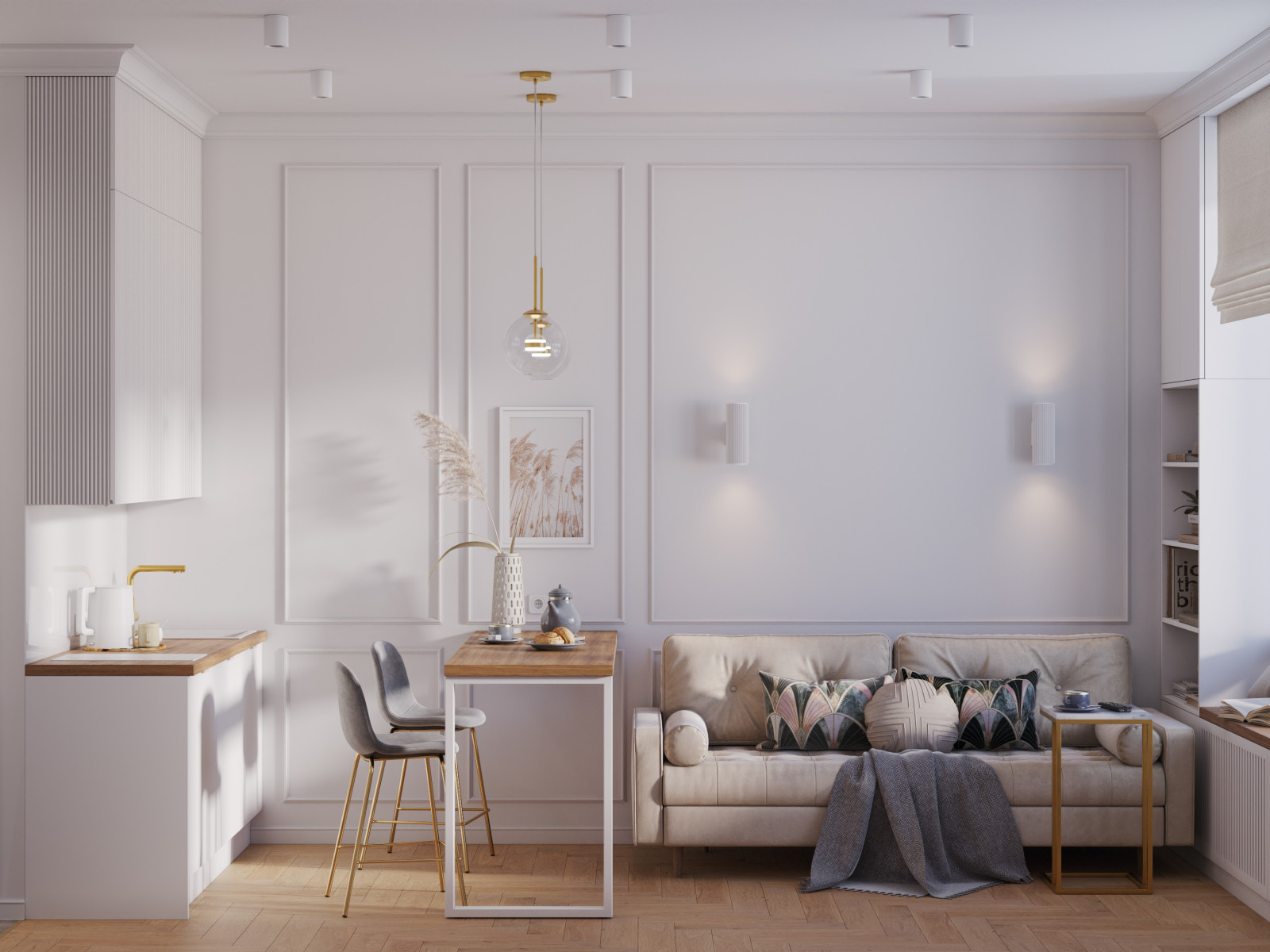 Обложка проекта: Студия в ЖК West Garden